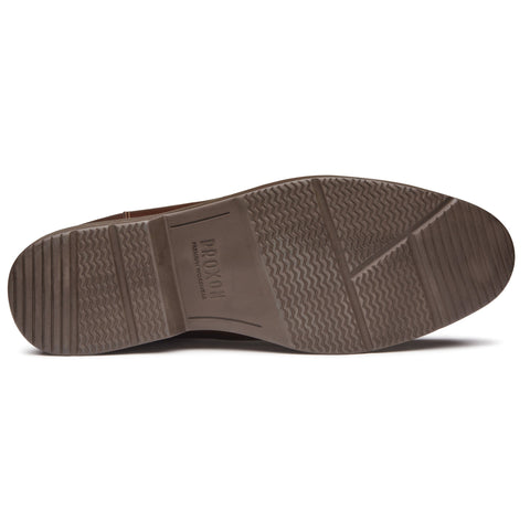 SOFT TOE OXFORD SHOE CAPTAIN BROWN