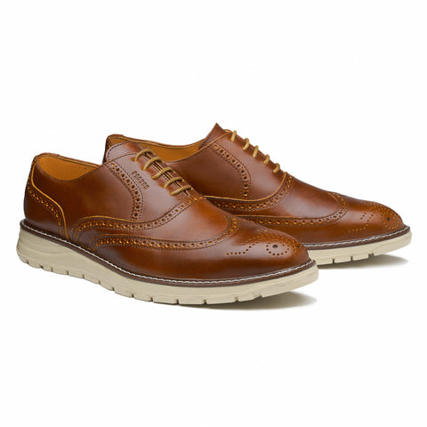 SOFT TOE OXFORD SHOE VOLTA AMBER