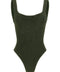 Hunza G Square Neck One-piece Swimsuit