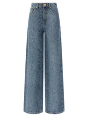 Self-Portrait Rhinestone Jeans