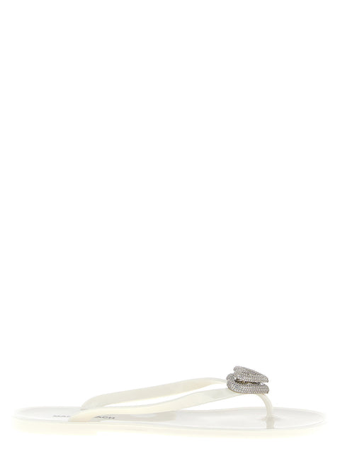 Mach & Mach Double Heart Sandals