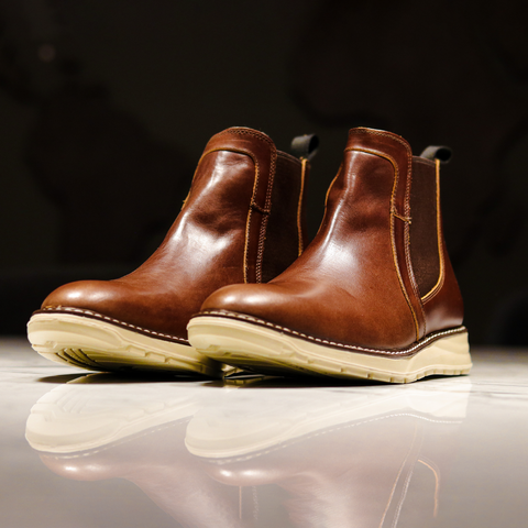 STEEL TOE CHELSEA BOOT BECKS AMBER-Chelsea Boots-Proxon Premium Workwear-6-Urbanheer