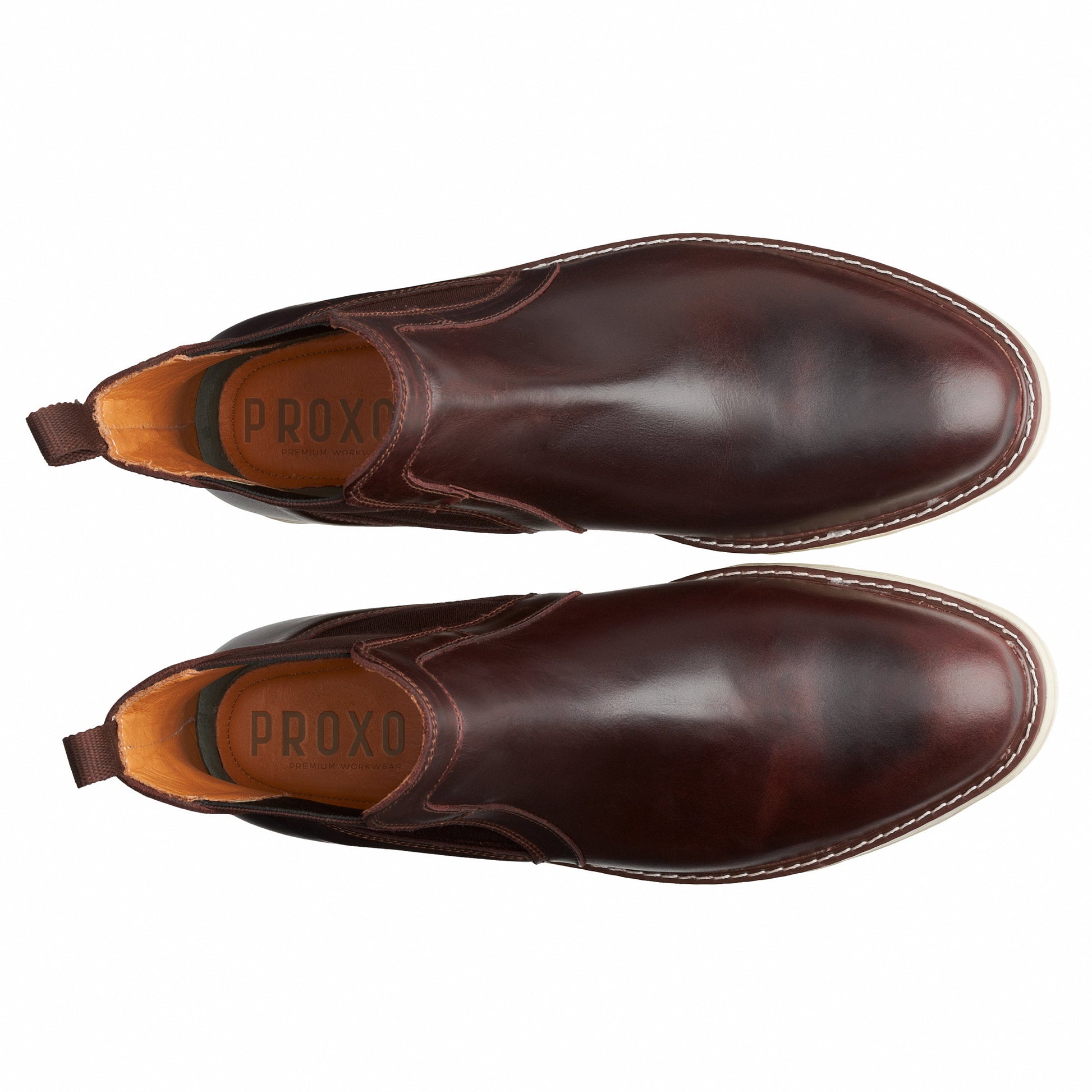 STEEL TOE CHELSEA BOOT BECKS BROWN-Chelsea Boots-Proxon Premium Workwear-6-Urbanheer