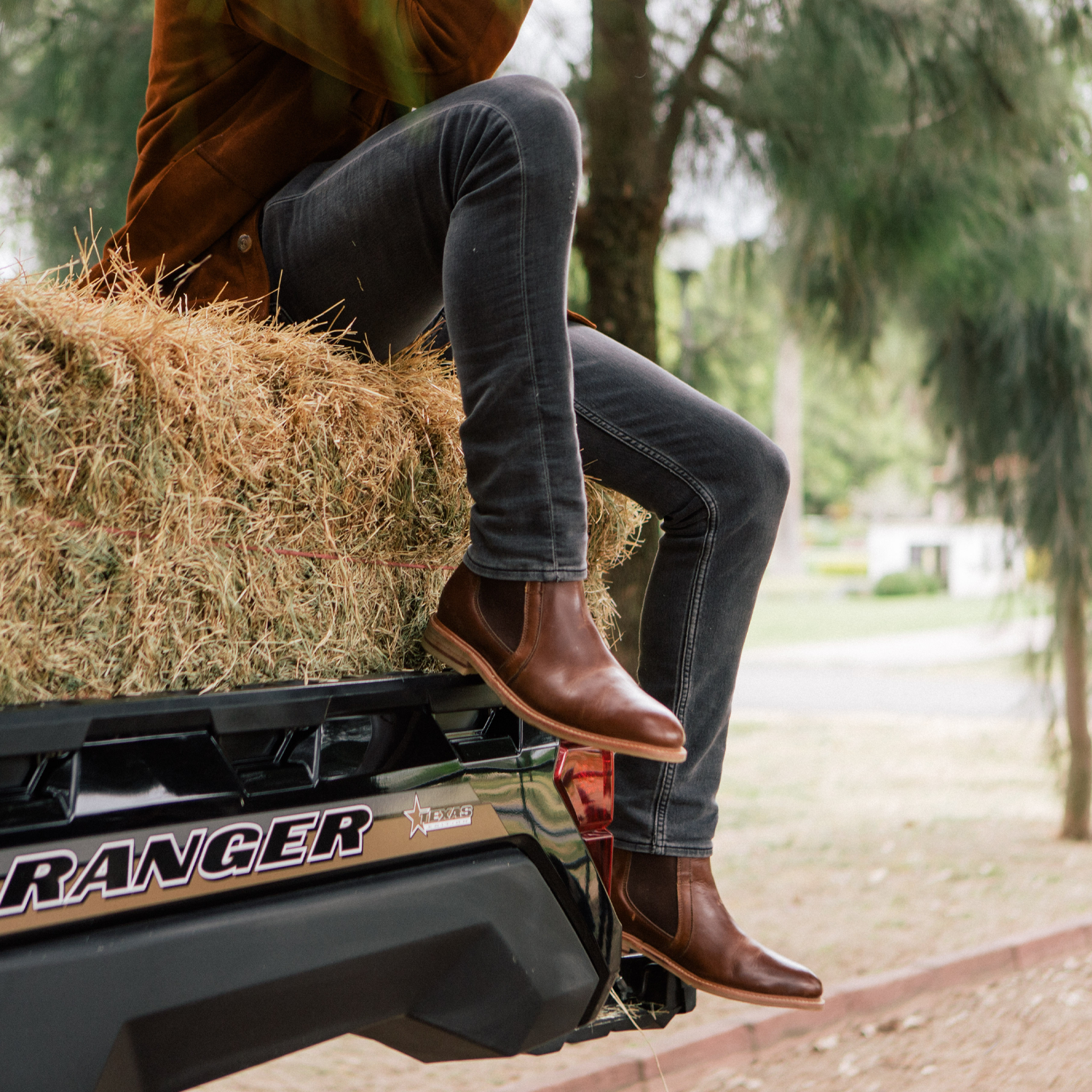 STEEL TOE CHELSEA BOOT WALLACE AMBER-Chelsea Boots-Proxon Premium Workwear-6-Urbanheer