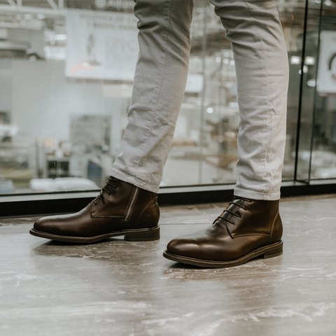 STEEL TOE LACE UP BOOT MICH BROWN-Lace-up-Proxon Premium Workwear-6-Urbanheer