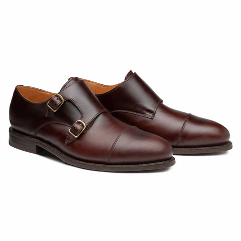STEEL TOE MONK STRAP SHOE DANTE BROWN-Executive Safe-Proxon Premium Workwear-6-Urbanheer