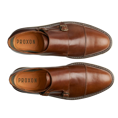 STEEL TOE MONK STRAP SHOE GRAND AMBER-Active Safe-Proxon Premium Workwear-6-Urbanheer