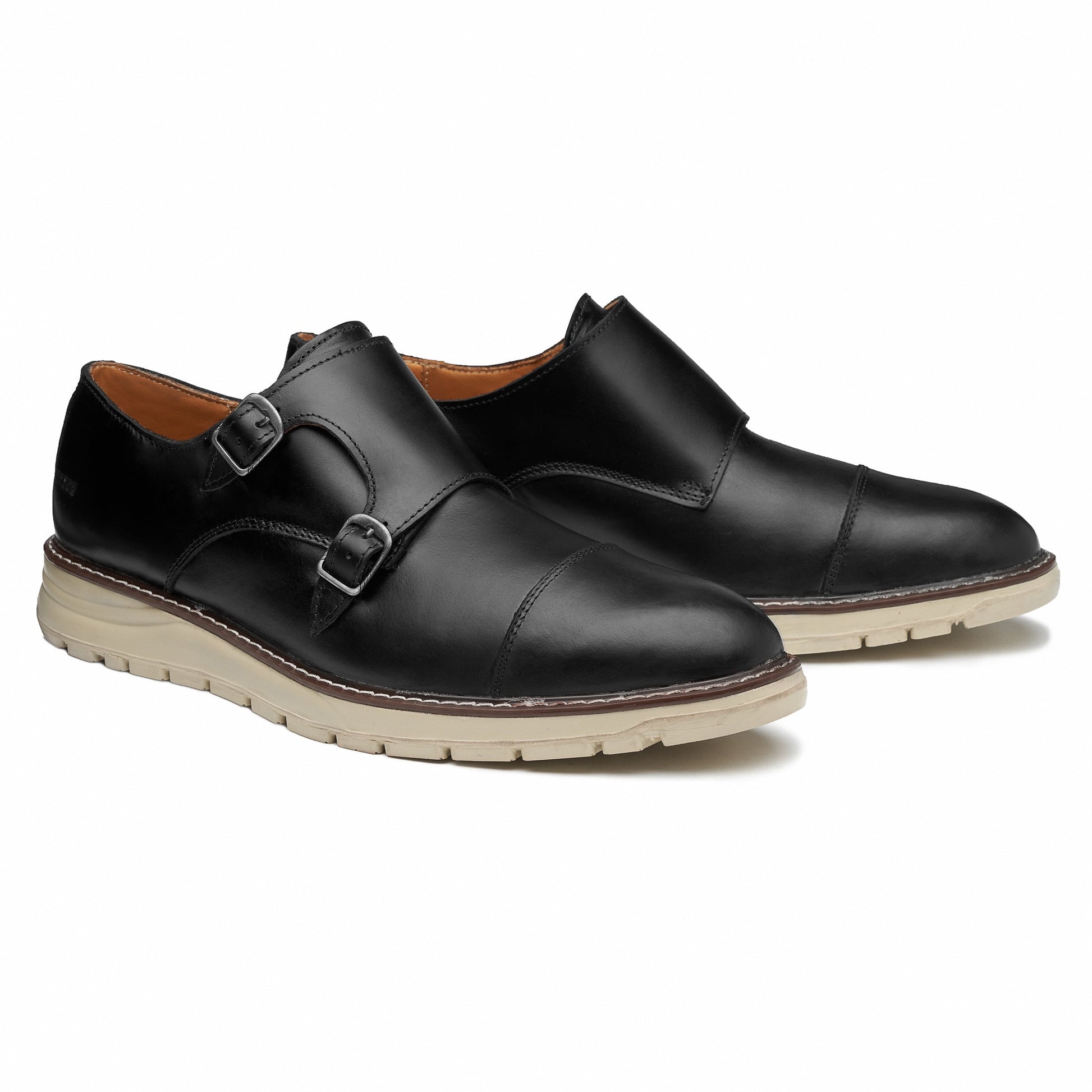 STEEL TOE MONK STRAP SHOE GRAND BLACK-Active Safe-Proxon Premium Workwear-6-Urbanheer