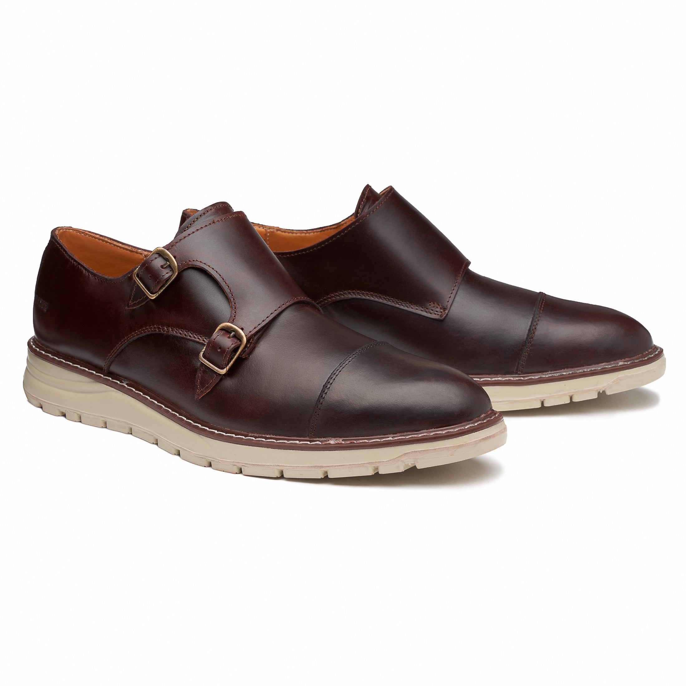 STEEL TOE MONK STRAP SHOE GRAND BROWN-Active Safe-Proxon Premium Workwear-6-Urbanheer
