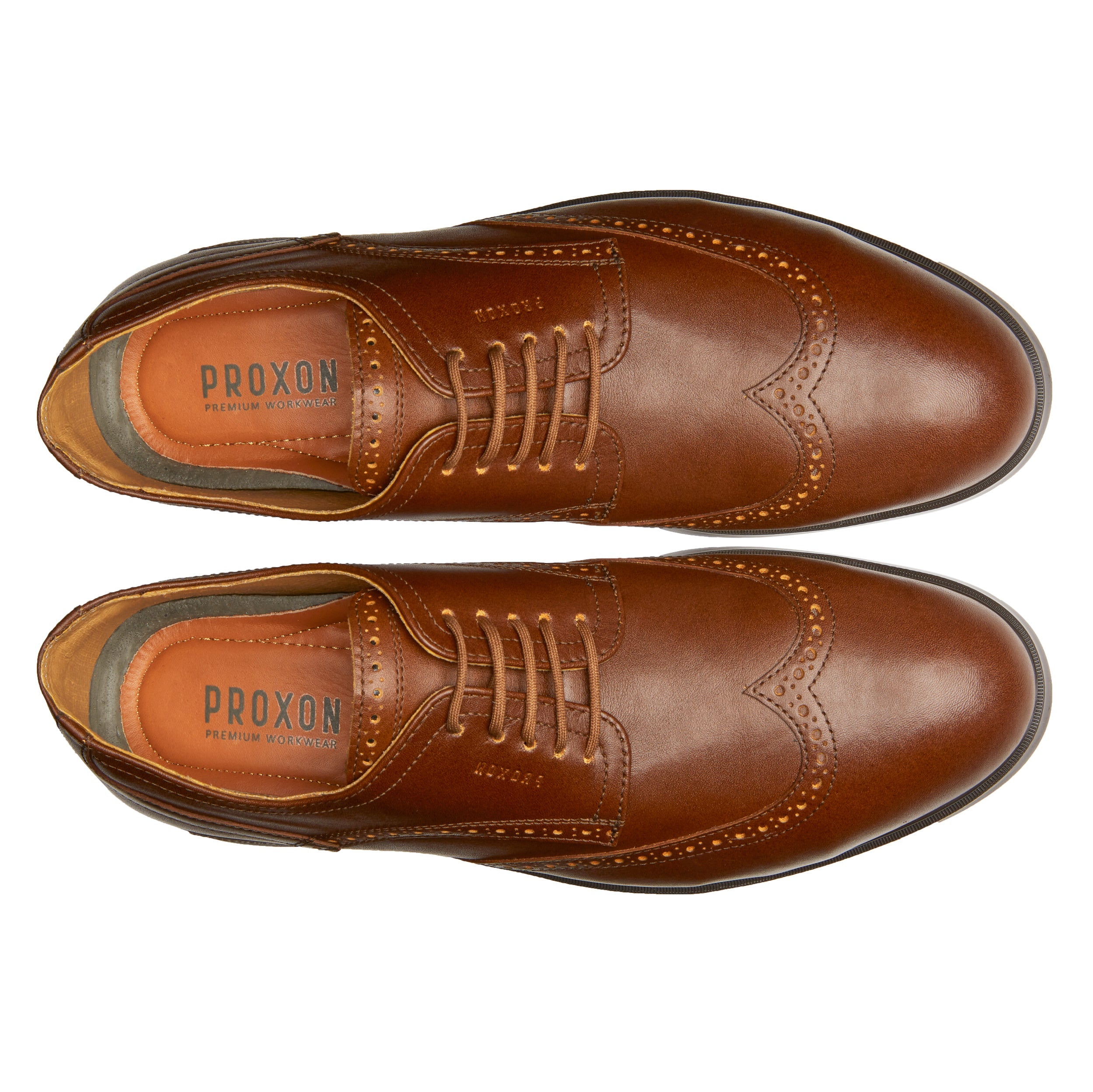 STEEL TOE OXFORD SHOE CAPTAIN AMBER-Executive Safe-Proxon Premium Workwear-8-Urbanheer