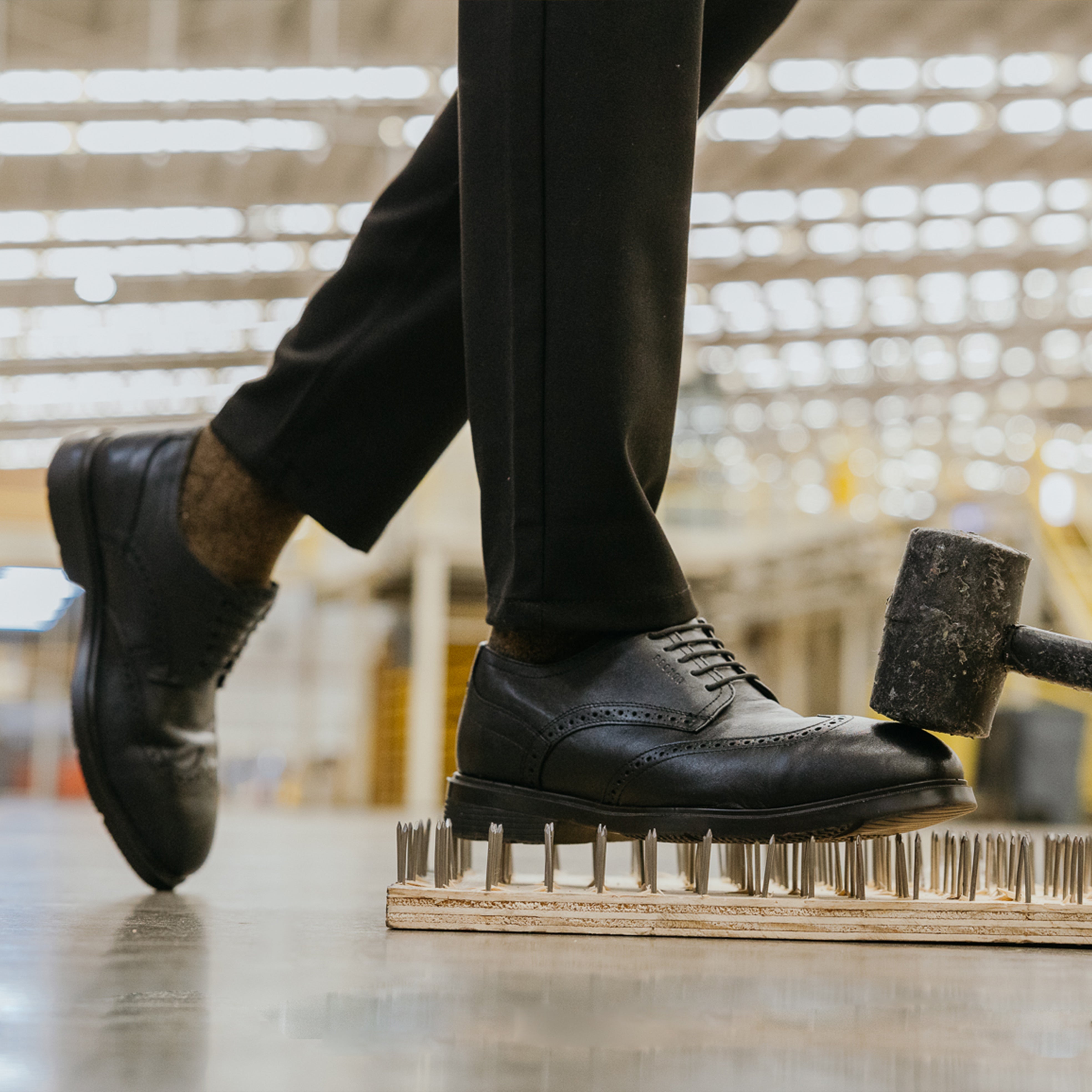 STEEL TOE OXFORD SHOE CAPTAIN BLACK-Executive Safe-Proxon Premium Workwear-8-Urbanheer