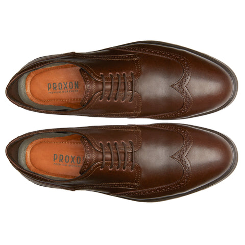 STEEL TOE OXFORD SHOE CAPTAIN BROWN-Executive Safe-Proxon Premium Workwear-8-Urbanheer