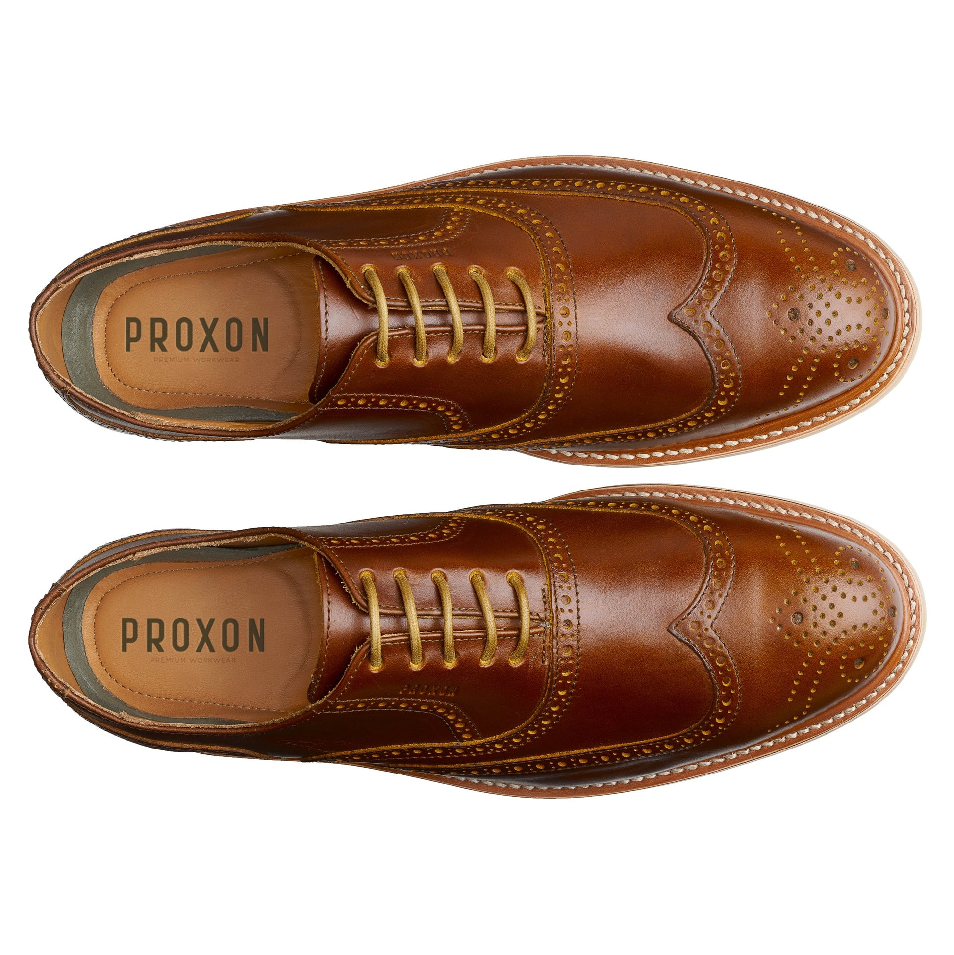 STEEL TOE OXFORD SHOE PILOT AMBER-Oxford-Proxon Premium Workwear-6-Urbanheer