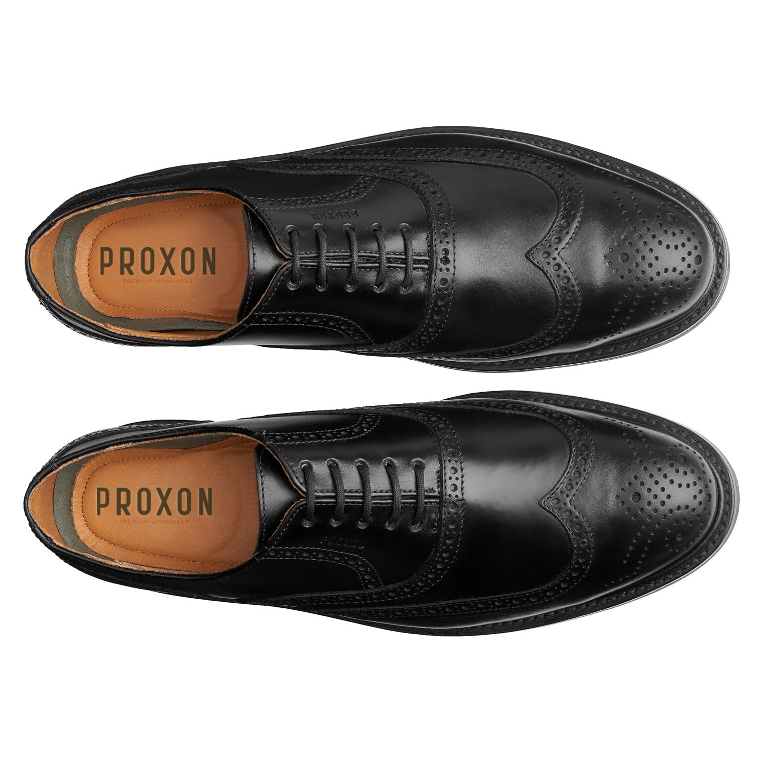STEEL TOE OXFORD SHOE PILOT BLACK-Oxford-Proxon Premium Workwear-6-Urbanheer