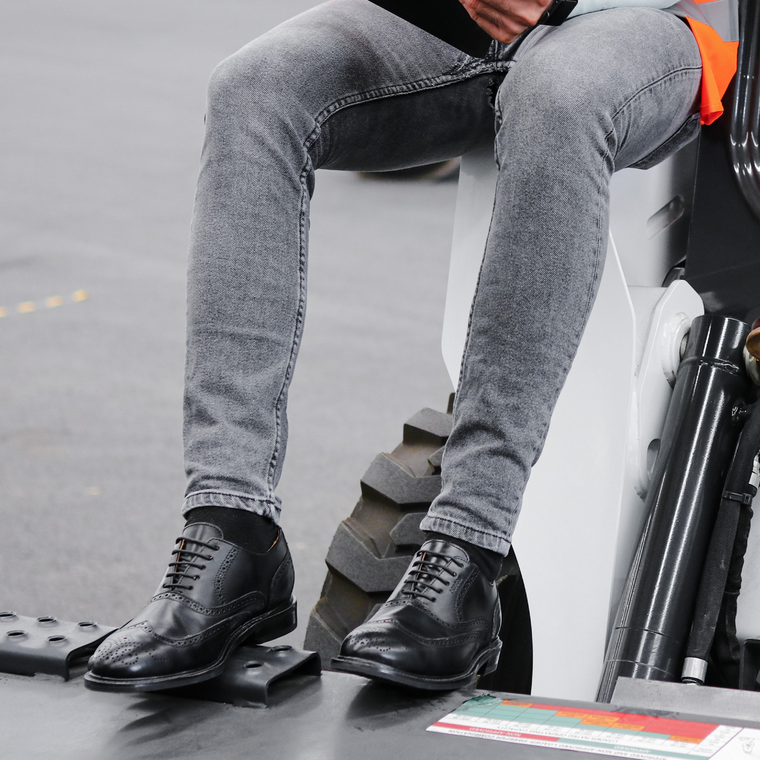 STEEL TOE OXFORD SHOE PILOT BLACK-Oxford-Proxon Premium Workwear-6-Urbanheer