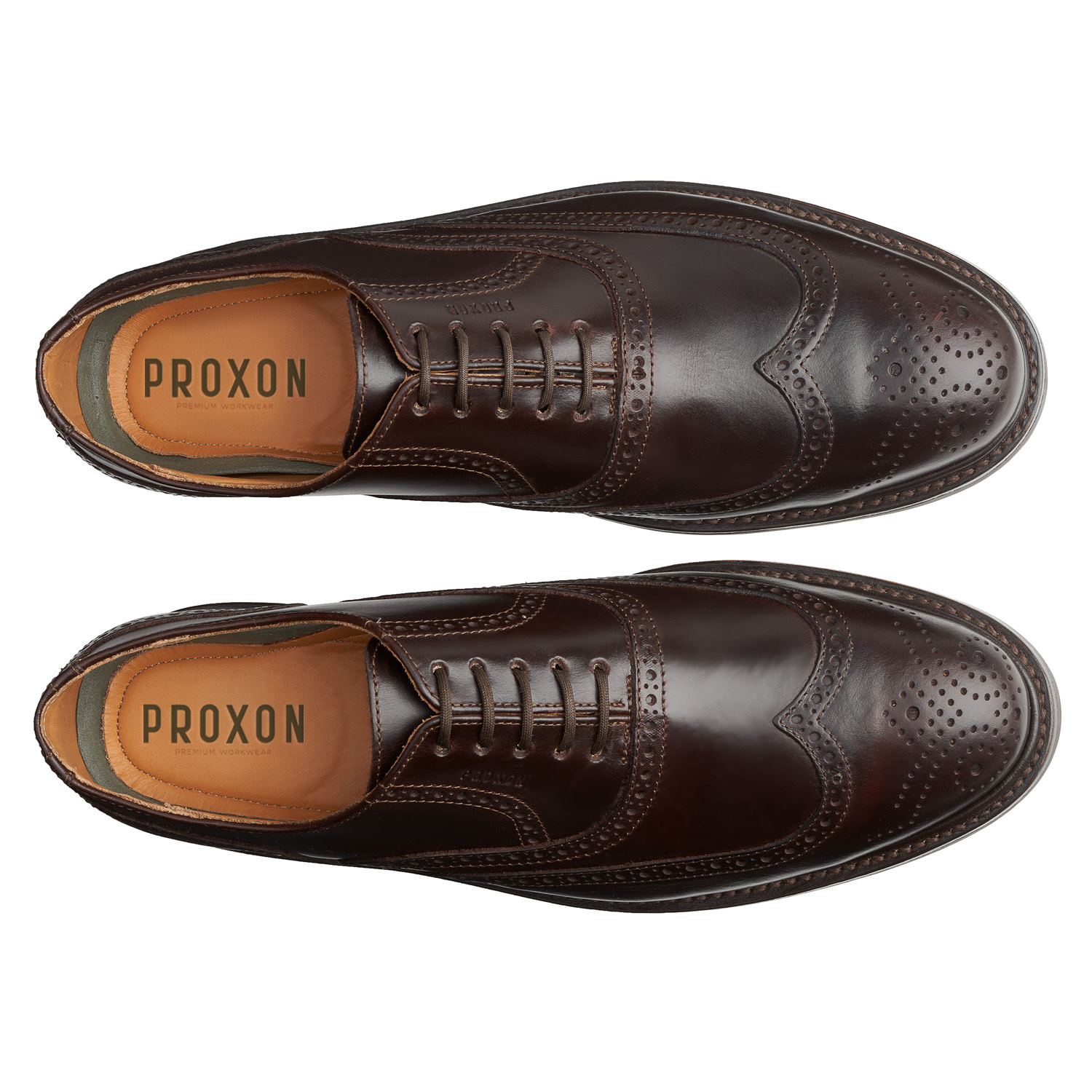 STEEL TOE OXFORD SHOE PILOT - BROWN-Oxford-Proxon Premium Workwear-6-Urbanheer