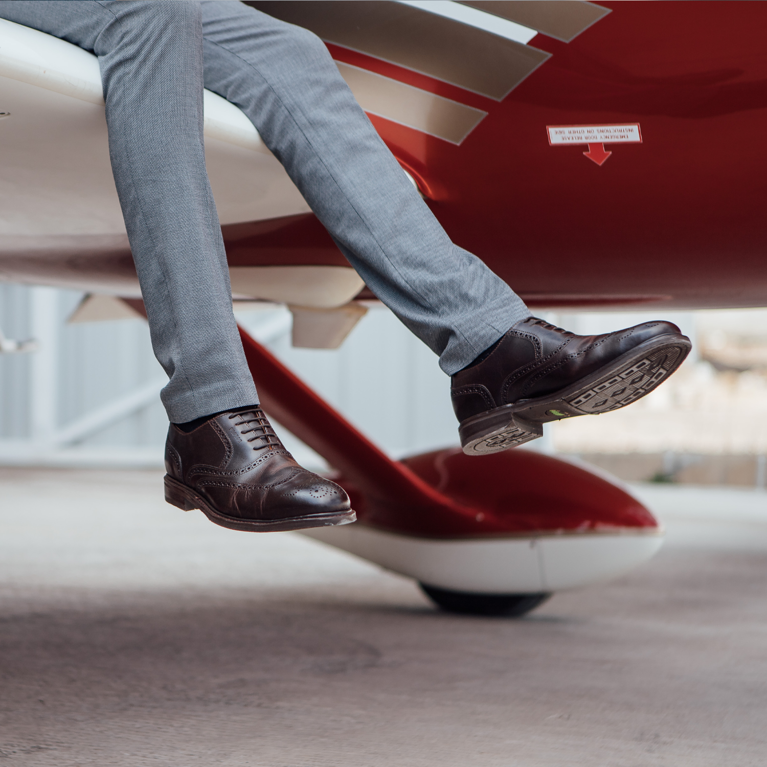 STEEL TOE OXFORD SHOE PILOT - BROWN-Oxford-Proxon Premium Workwear-6-Urbanheer