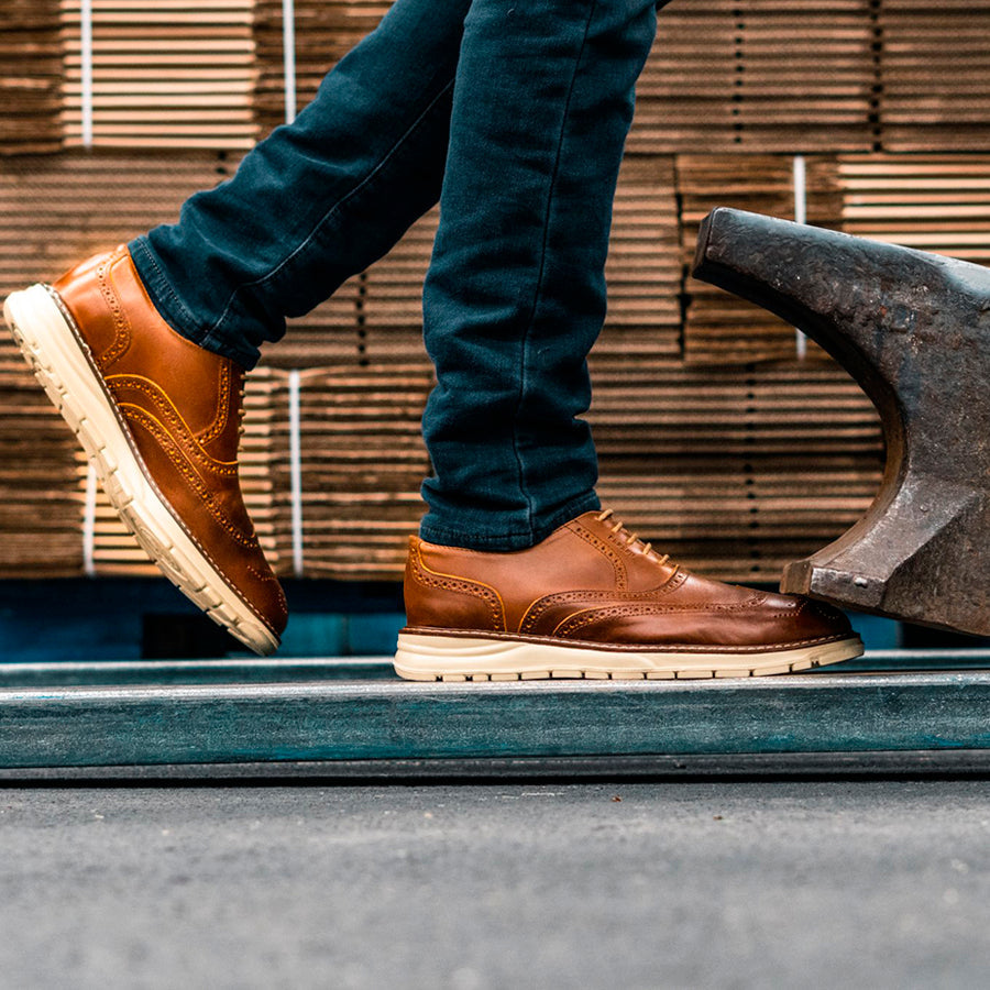 STEEL TOE OXFORD SHOE VOLTA AMBER-Active Safe-Proxon Premium Workwear-6-Urbanheer