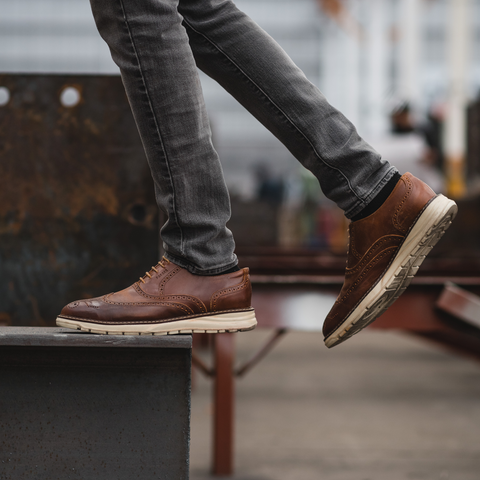 STEEL TOE OXFORD SHOE VOLTA AMBER-Active Safe-Proxon Premium Workwear-6-Urbanheer