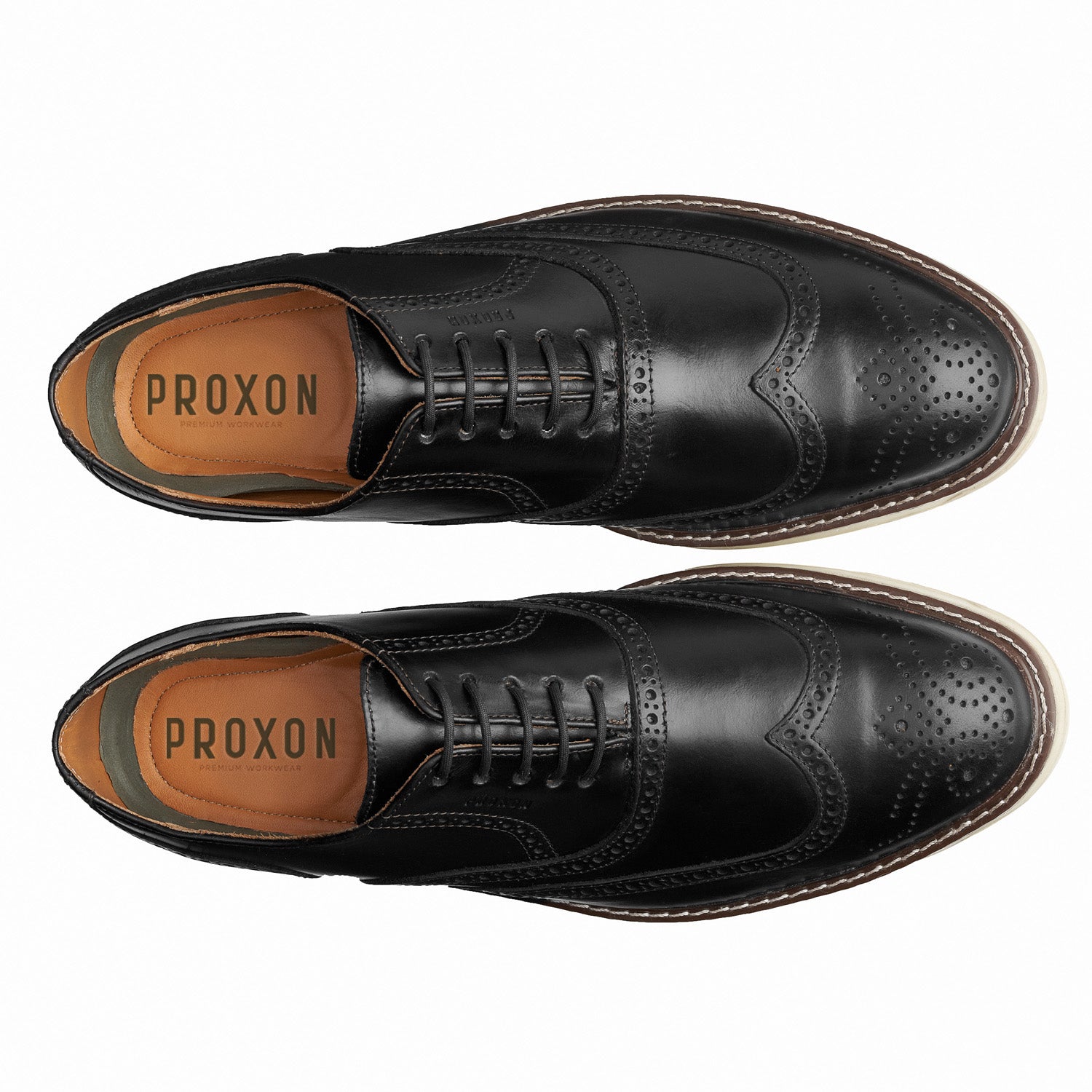 STEEL TOE OXFORD SHOE VOLTA BLACK-Active Safe-Proxon Premium Workwear-6-Urbanheer