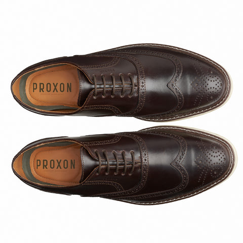 STEEL TOE OXFORD SHOE VOLTA BROWN-Active Safe-Proxon Premium Workwear-6-Urbanheer