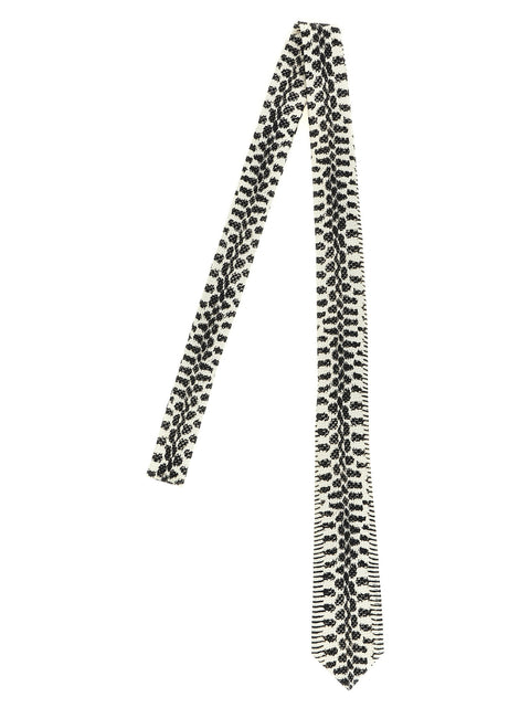 Tom Ford Snake Print Tie Tie