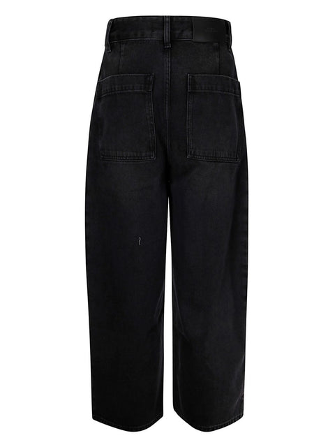 STUDIO NICHOLSON PRE Jeans BLACK