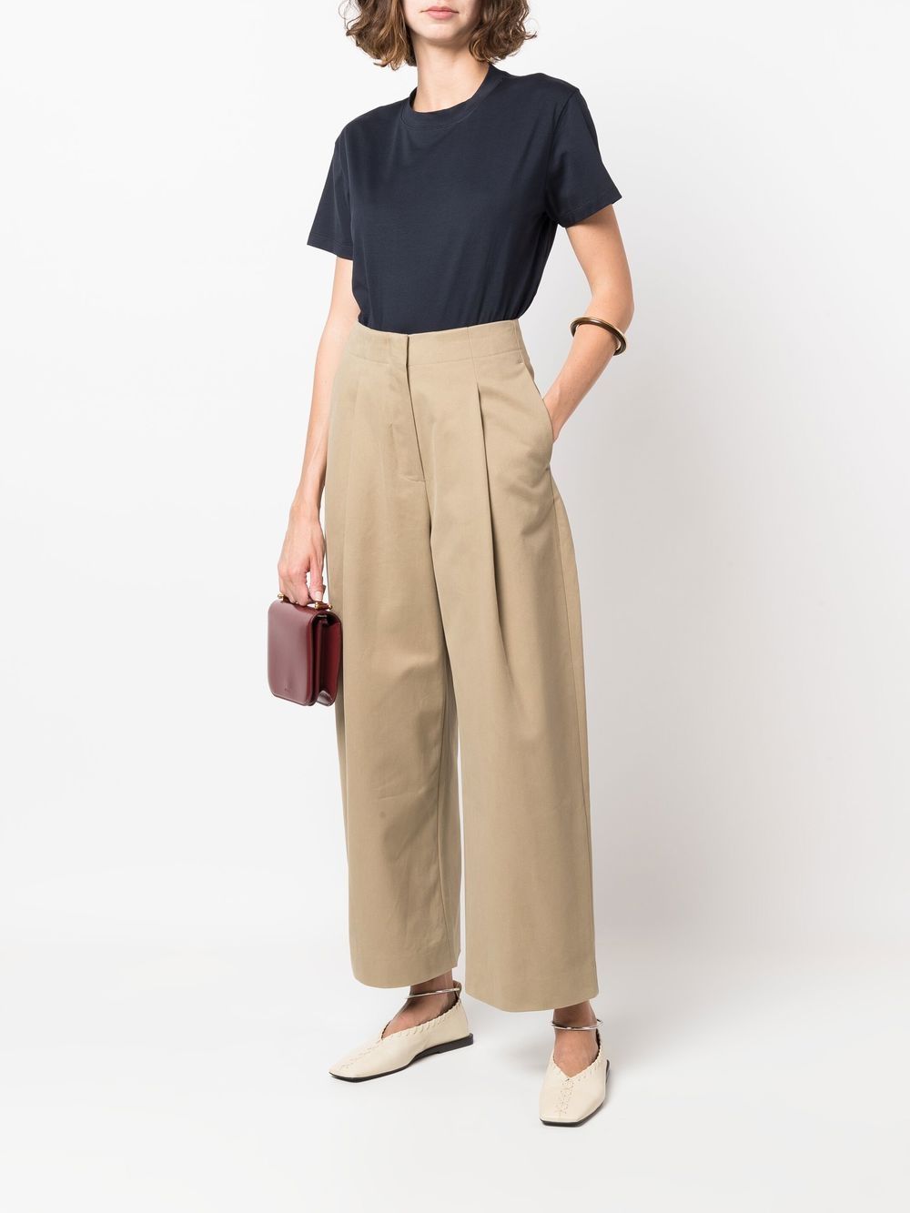 STUDIO NICHOLSON Trousers Beige