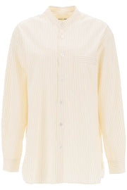 Birkenstock X Tekla Organic Poplin Pajama Shirt White-Birkenstock X TEKLA-White-S-Urbanheer