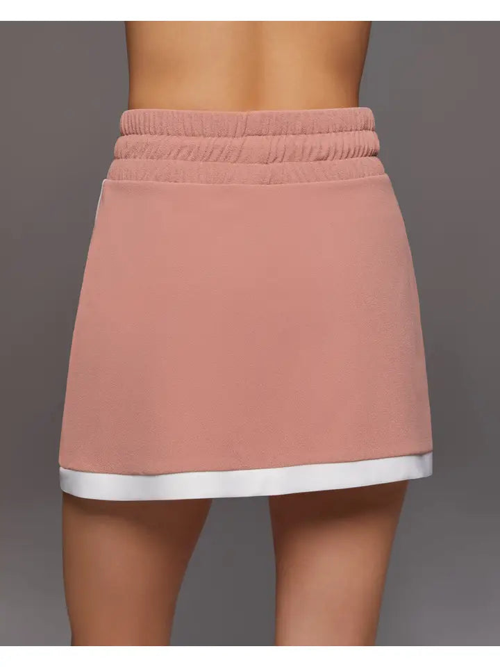 Sabato Skirt-Skirt-MICHI-XS-Pink Sand/White-Urbanheer