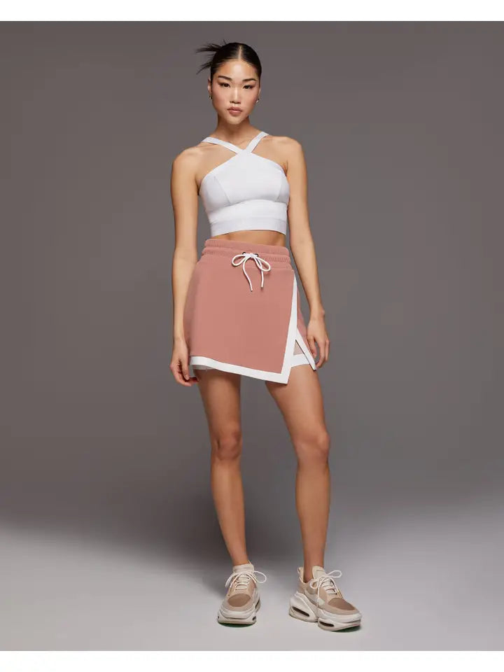 Sabato Skirt-Skirt-MICHI-XS-Pink Sand/White-Urbanheer