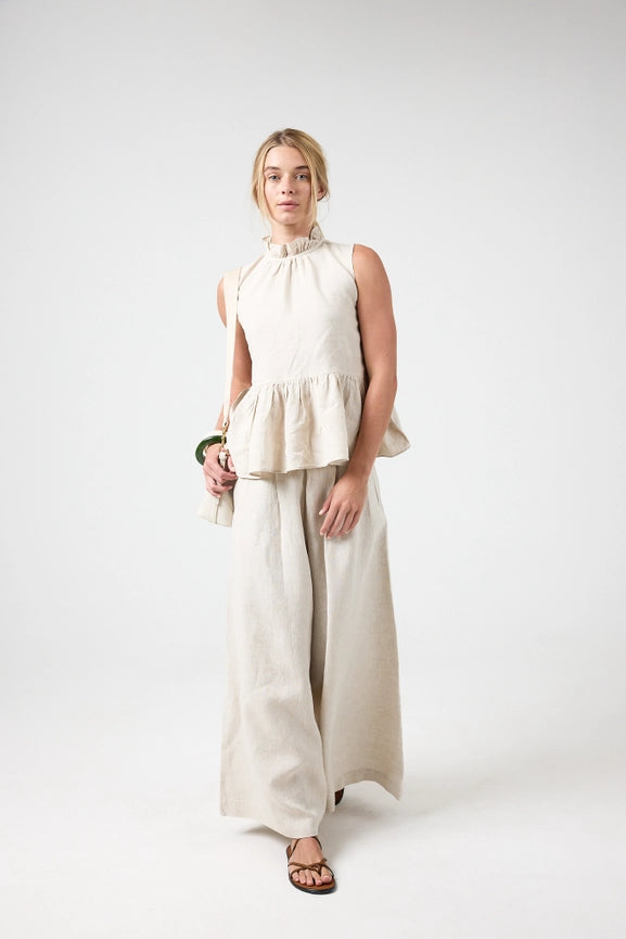 Sabi Linen Pants - Natural-Pants-Lanhtropy-XS-Natural-Urbanheer
