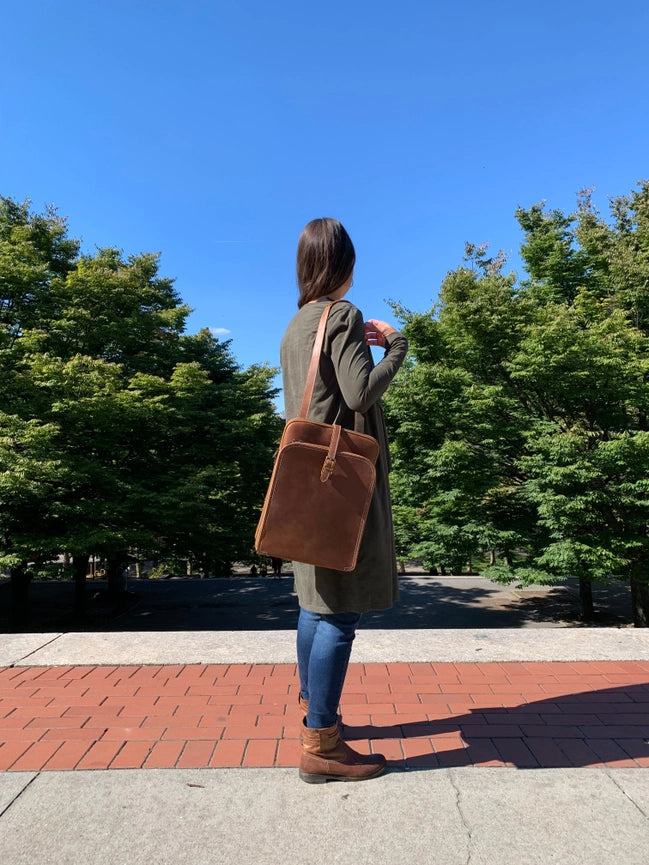 Sachi Leather Backpack | Small Women's Leather Backpack-Backpack-Steel Horse Leather-Leather-Urbanheer