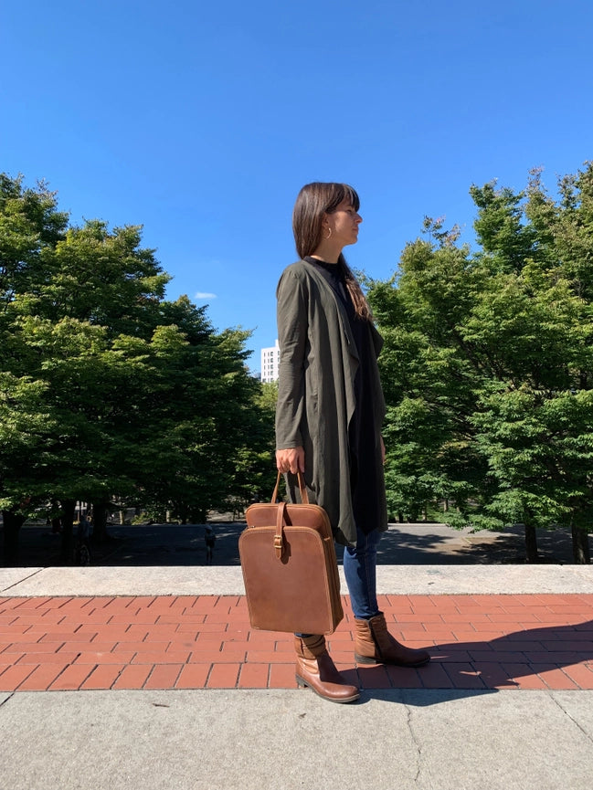 Sachi Leather Backpack | Small Women's Leather Backpack-Backpack-Steel Horse Leather-Leather-Urbanheer