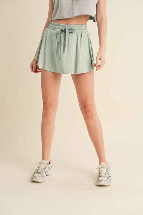Sage On Point Skort-Shorts-Kimberly C-S-Urbanheer