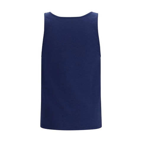 Saint Laurent Blue Cotton Top