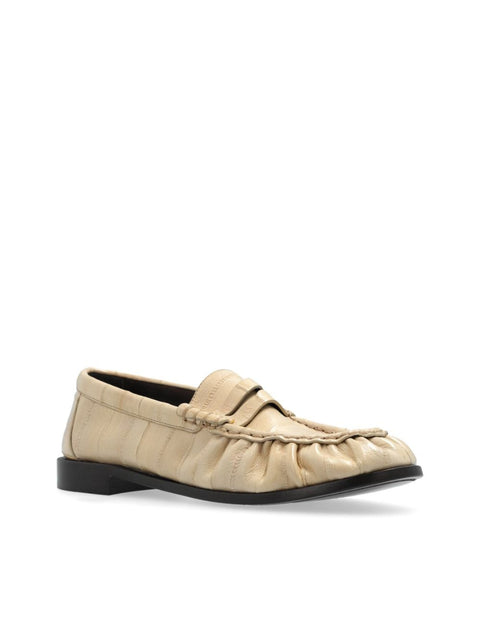 Saint Laurent Flat shoes White-Women > Shoes > Moccasins-Saint Laurent-36-White-Urbanheer