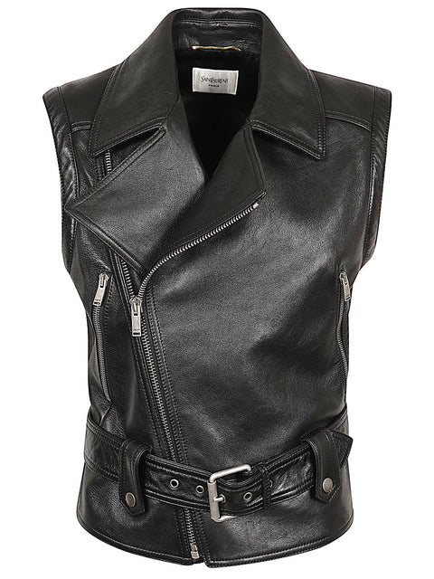 Saint Laurent Jackets BLACK