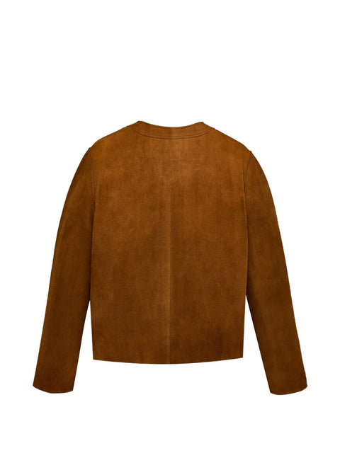 Saint Laurent Jackets BROWN