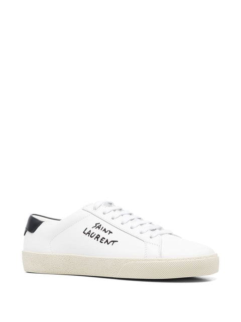 Saint Laurent Sneakers White-Women > Shoes > Sneakers-Saint Laurent-35-White-Urbanheer