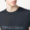 Saint Laurent T-Shirts And Polos Blue-men > clothing > topwear-Saint Laurent-L-Urbanheer