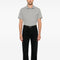 Saint Laurent T-shirts and Polos Grey-Men > Clothing > Topwear-Saint Laurent-L-Grey-Urbanheer