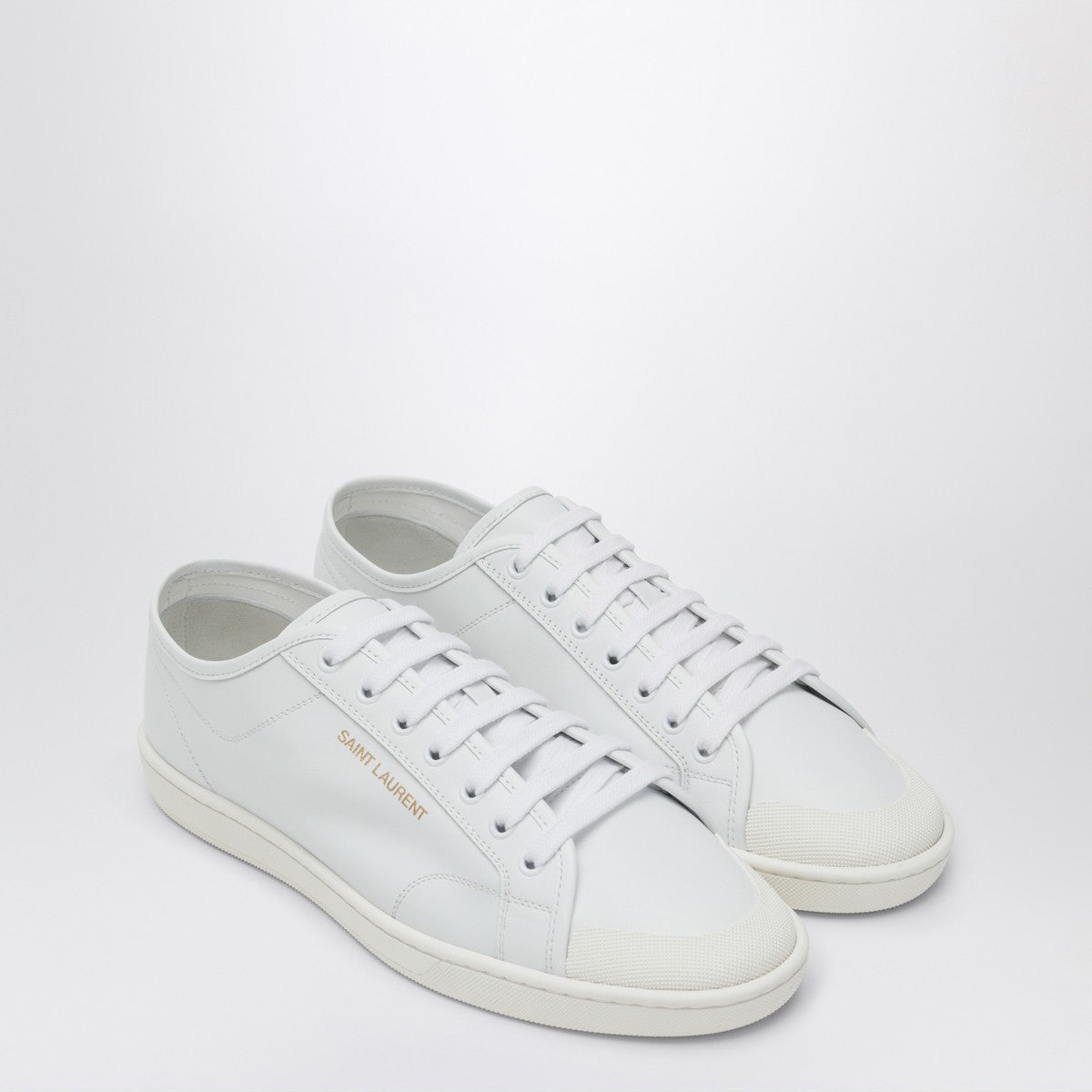 Saint Laurent White leather sneakers GYM