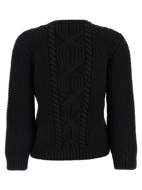 Saint Laurent Wool Sweater With Processing