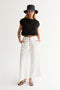 Samara High Waisted Wide Leg Culotte Pants