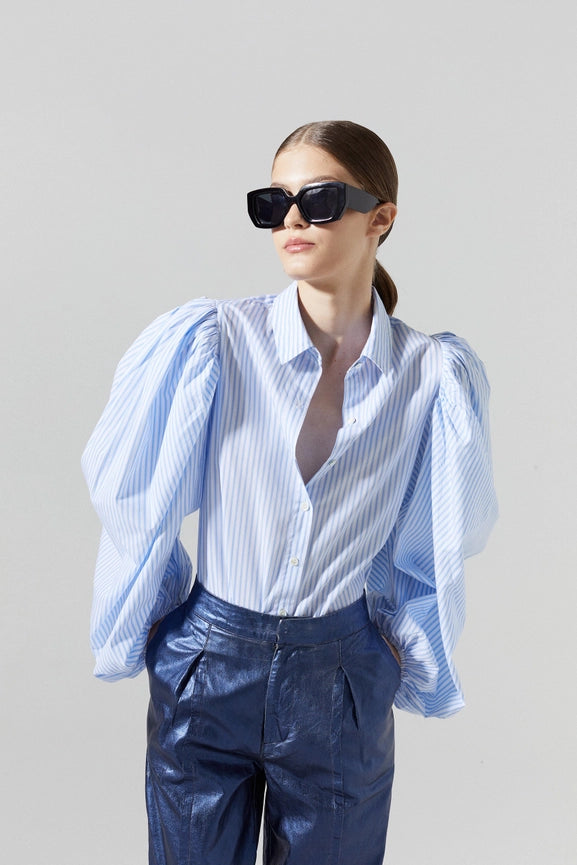 Samba Cotton Poplin Shirt - Stripes-Shirt-Lanhtropy-XS-Stripes 1-Urbanheer