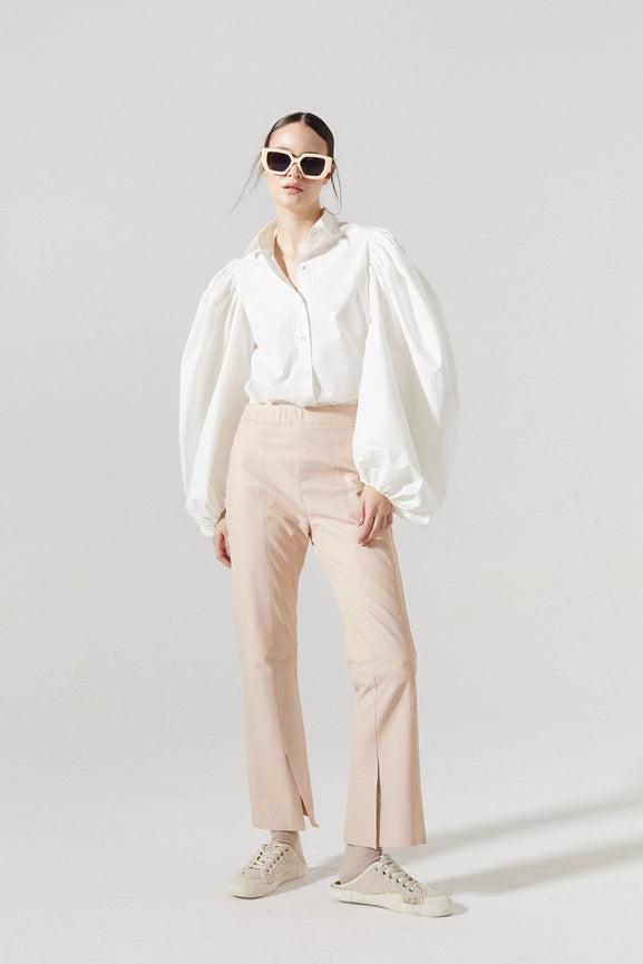 Samba Cotton Poplin Shirt - White-Shirt-Lanhtropy-XS-White-Urbanheer