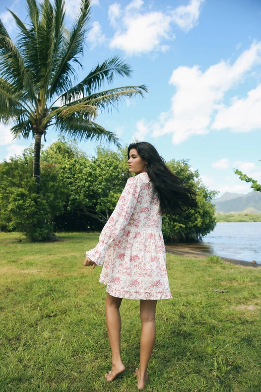 Samoa Dress-Dress-Cousin The Label (Krewe du Q)-XS-French Pink-Urbanheer