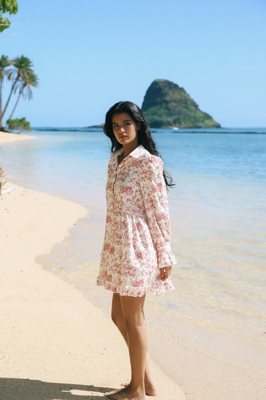 Samoa Dress-Dress-Cousin The Label (Krewe du Q)-XS-French Pink-Urbanheer