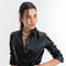 San Marino Metallic Linen Shirt - Black-Shirt-Lanhtropy-XS-Metallic Black-Urbanheer